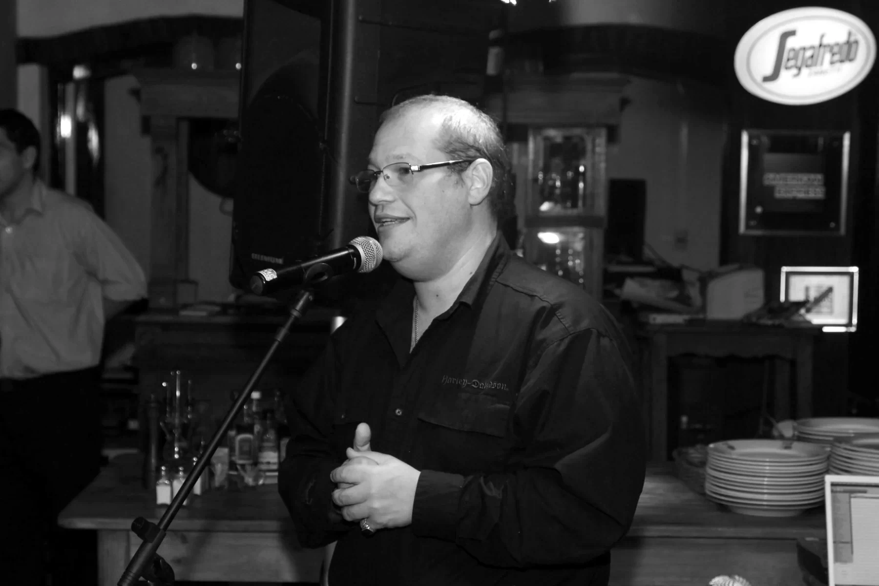 Ricardo Rosenblatt durante la introducción del encuentro.