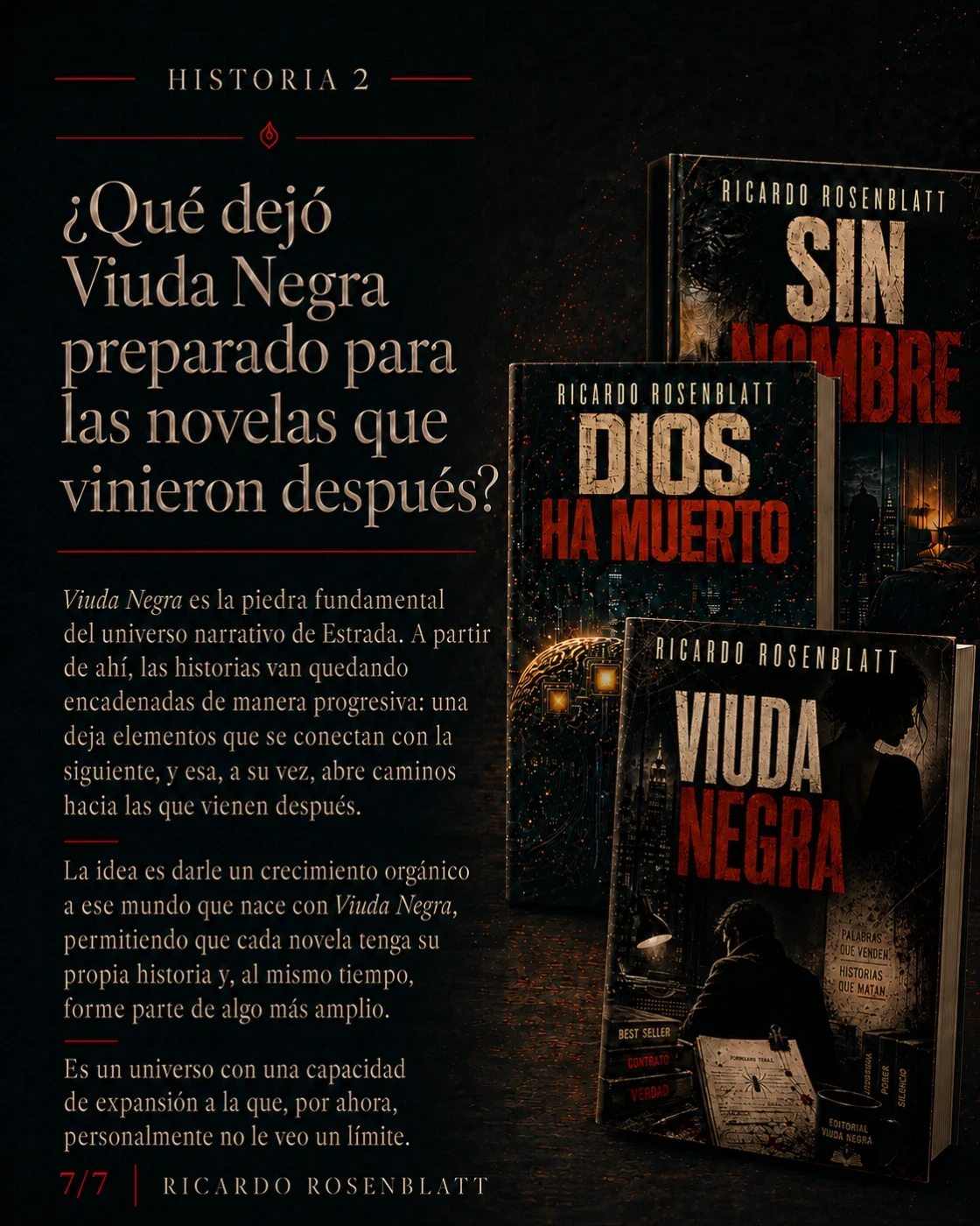 Viuda negra - El comienzo de un universo narrativo · tarjeta 7